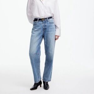 Madewell Light Blue Denim Barrel Jeans Tall